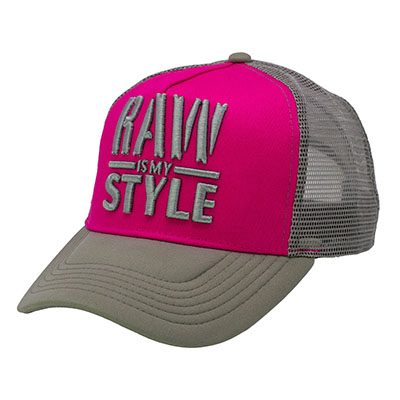 Fashion Pink Trucker Caps with 3D Emb