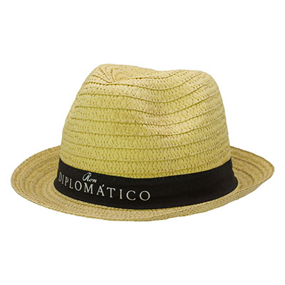 Custom Vintage Straw Hats with Printe